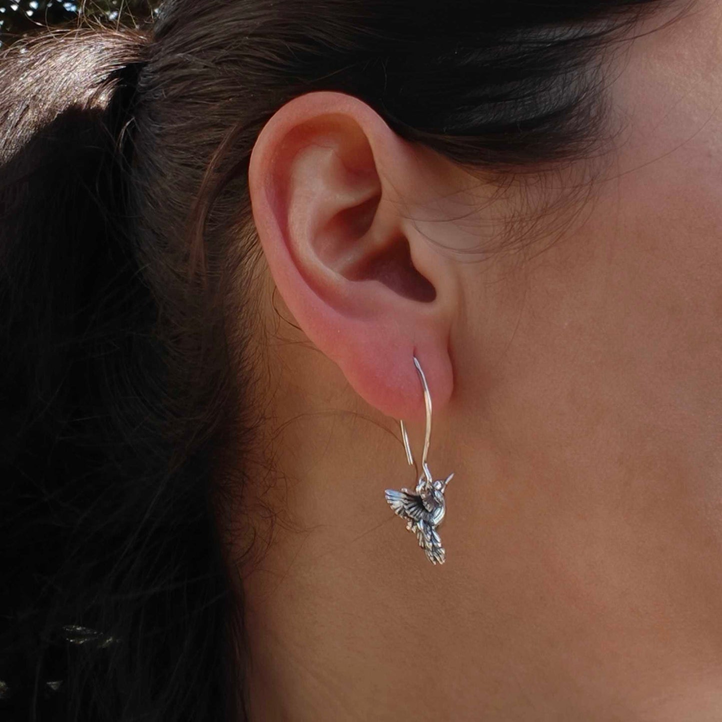 Pendientes Colibrí