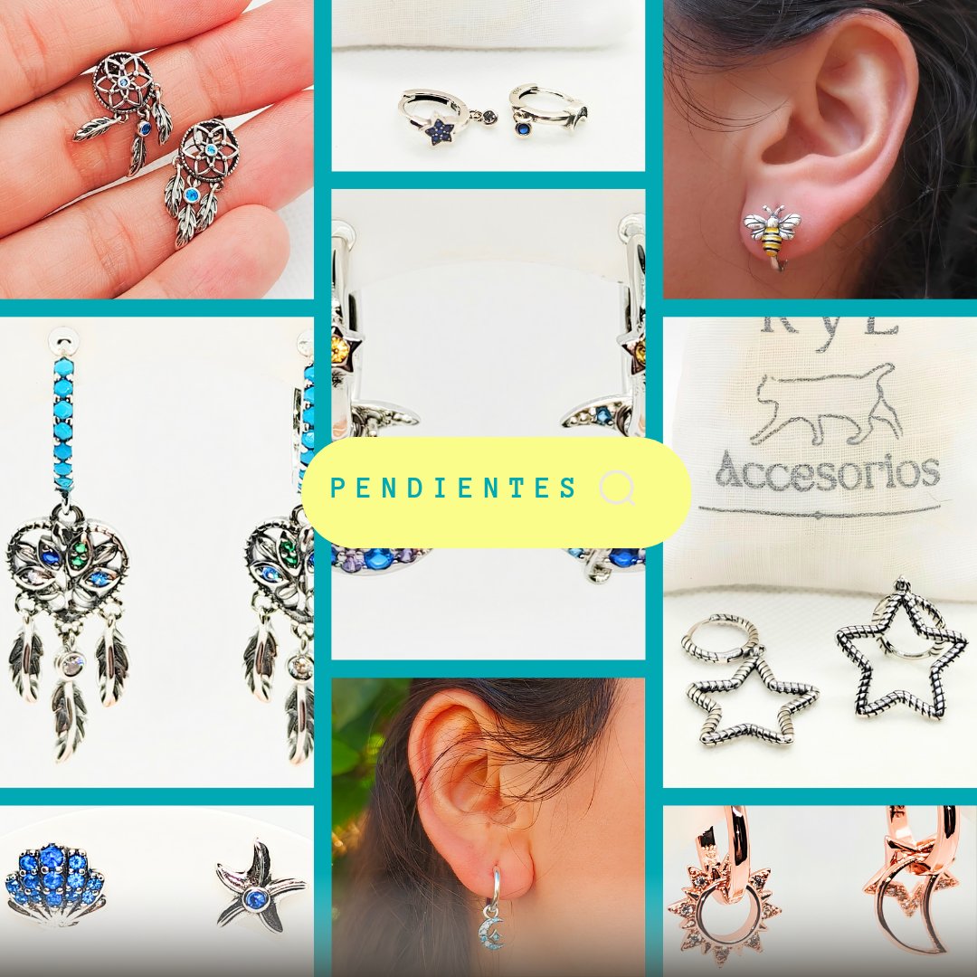 Pendientes de plata