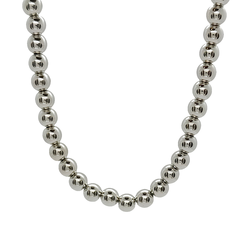 Collar Paz plateado