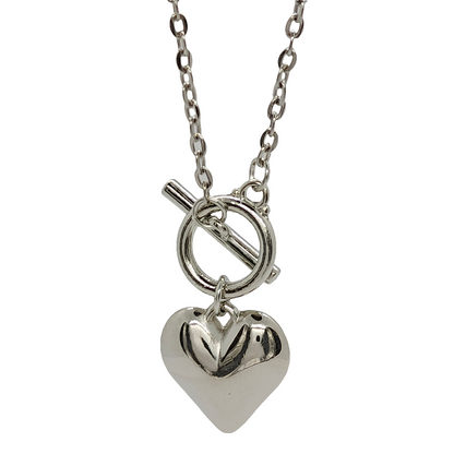 Collar Paz plateado