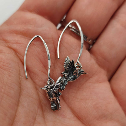 Pendientes Colibrí