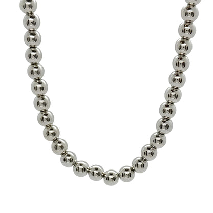 Collar Paz plateado