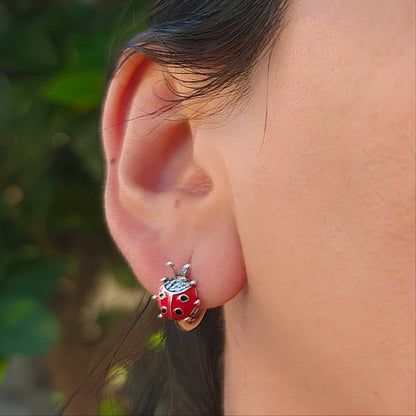 Pendientes Mariquita