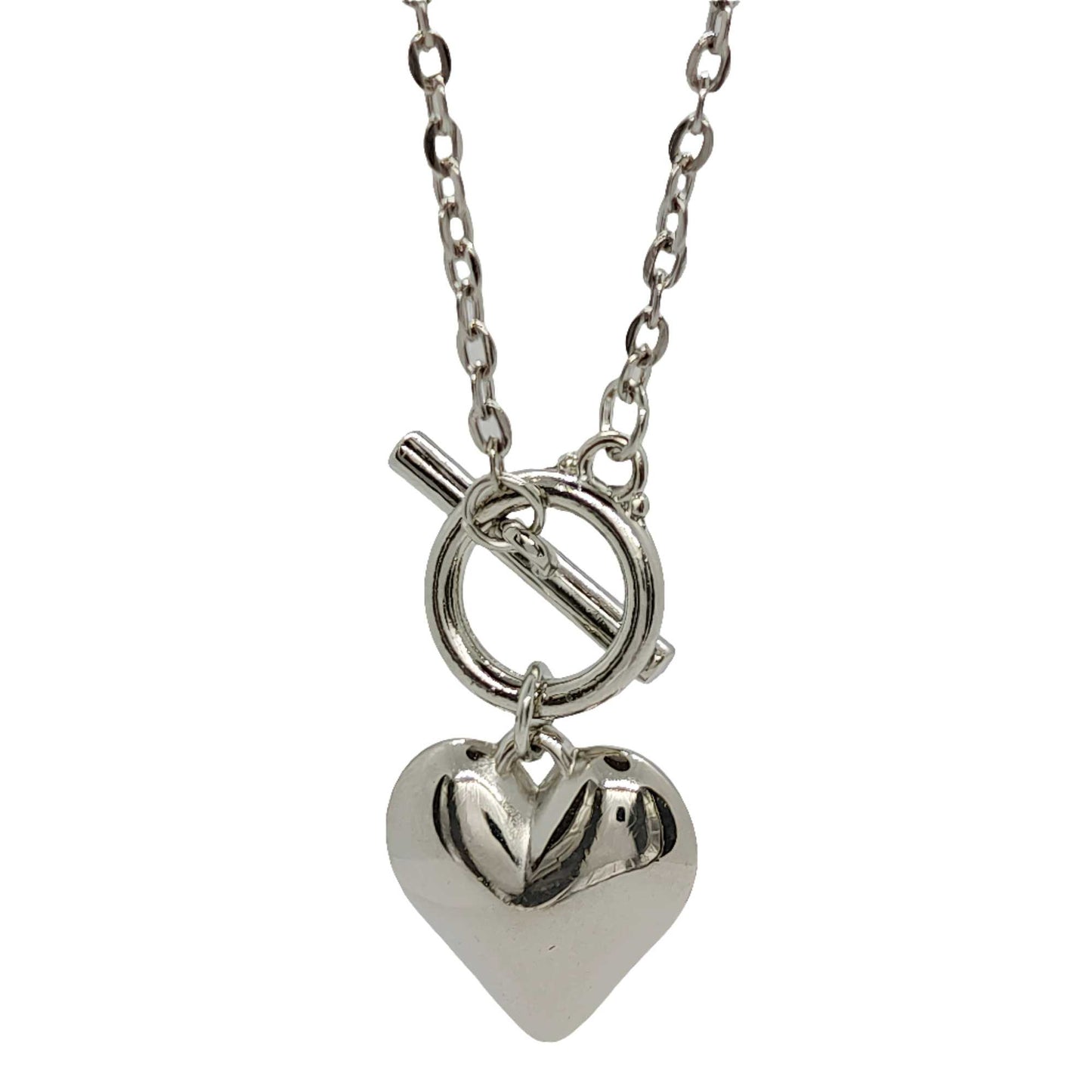 Collar Paz plateado
