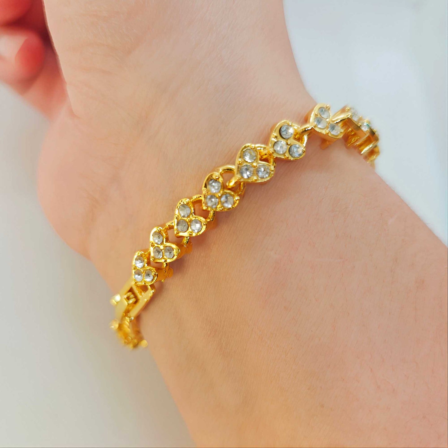 Pulsera Corazones
