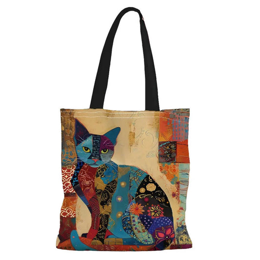 Bolsa Gato Étnico